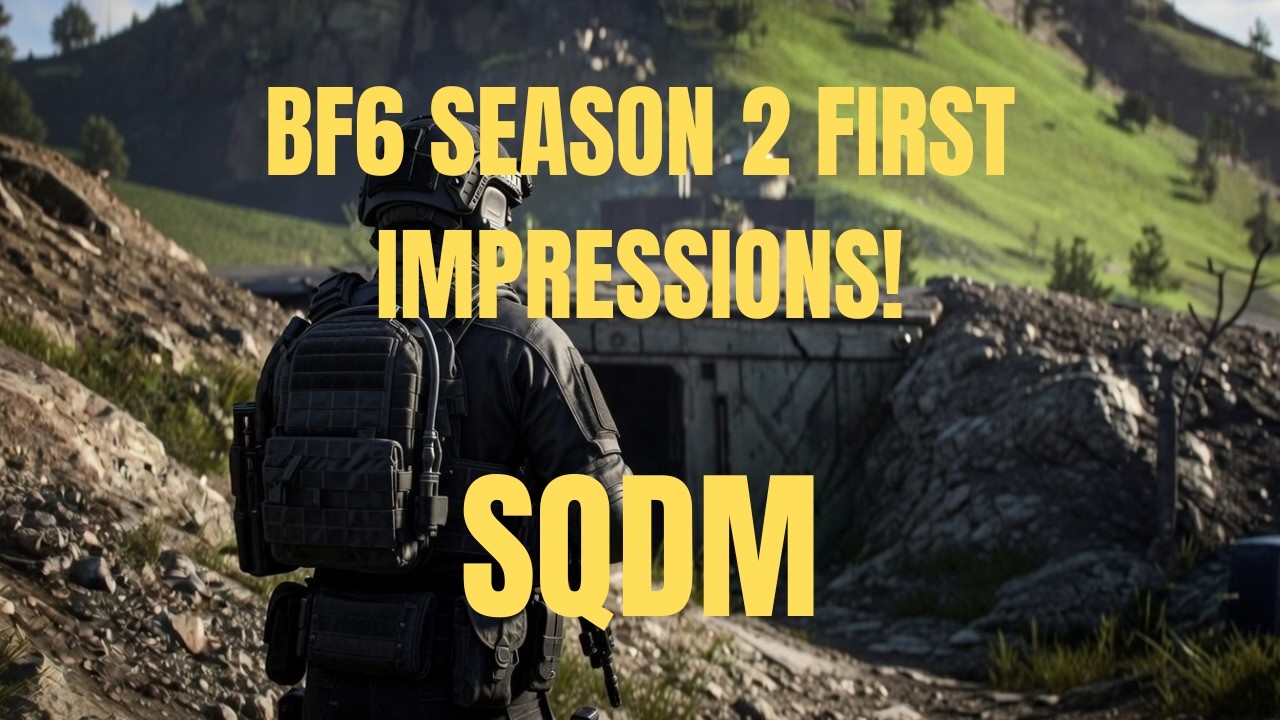 BF6 S2 First Impressions: Contaminated SQDM 12→22 Kills w/ Brettie