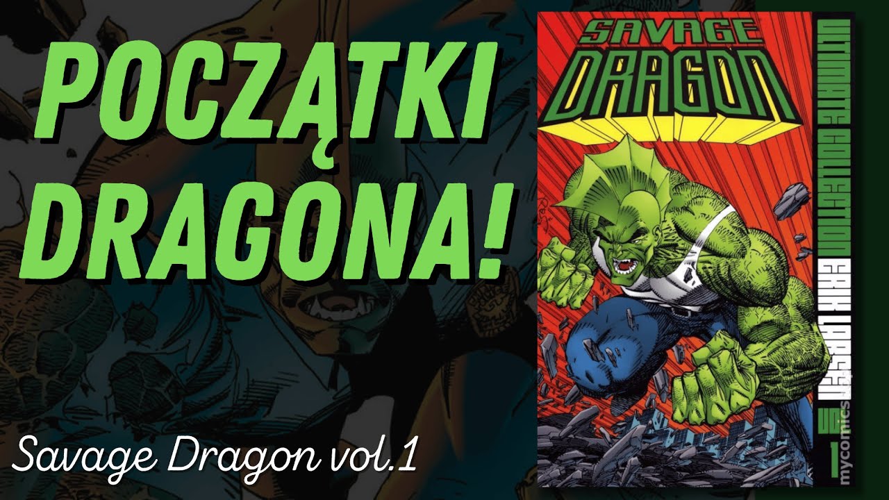 LEGENDARNY Erik Larsen! - Savage Dragon Ultimate Collection vol. 1 - Om&oacute;wienie komiksu