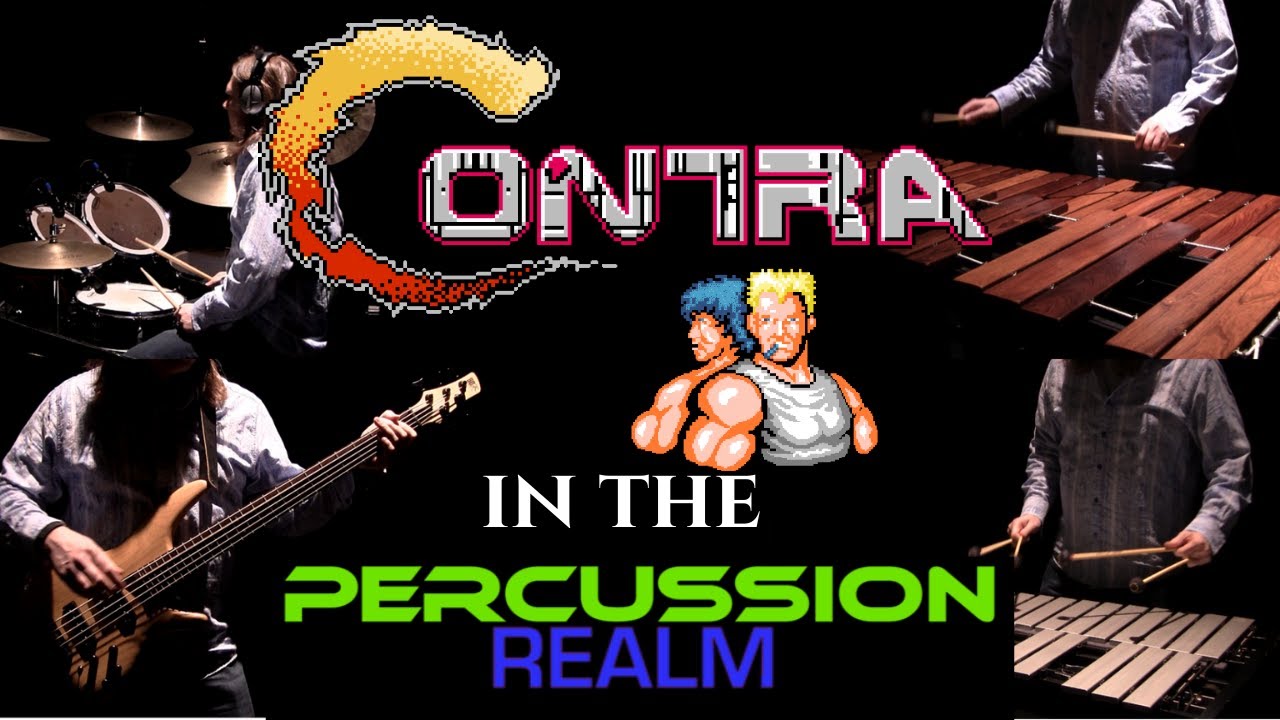 Contra Theme Music - All Levels (One Man Percussion Band)