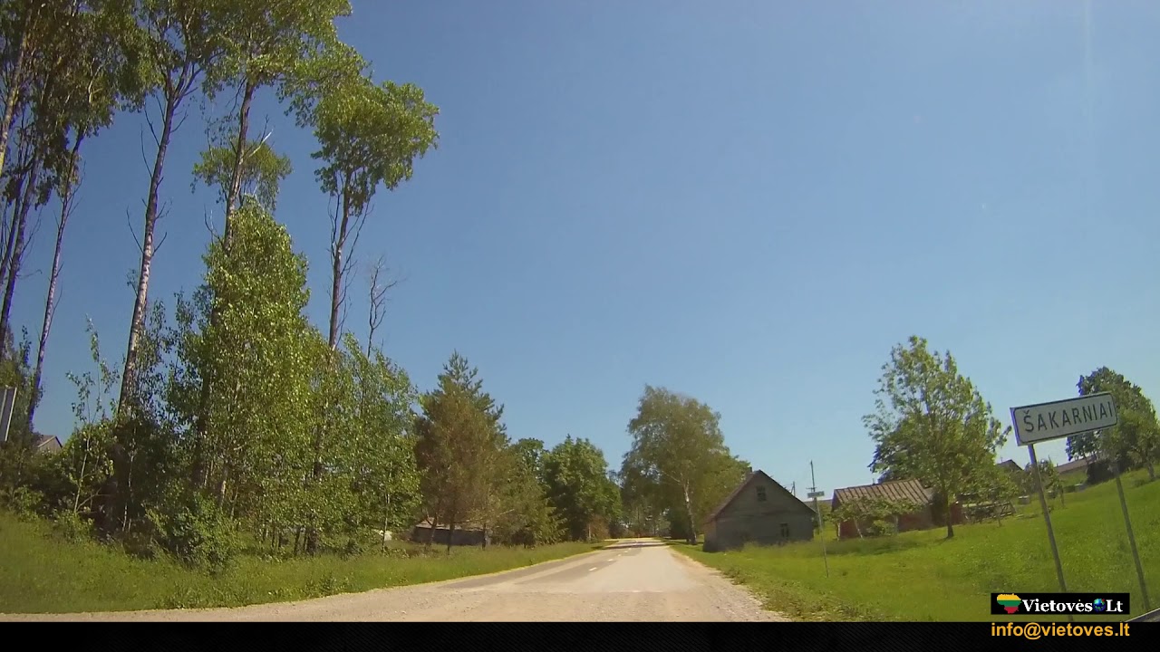 Virtualus &Scaron;akarnių turas / Virtual Tour of Sakarniai, Lithuania