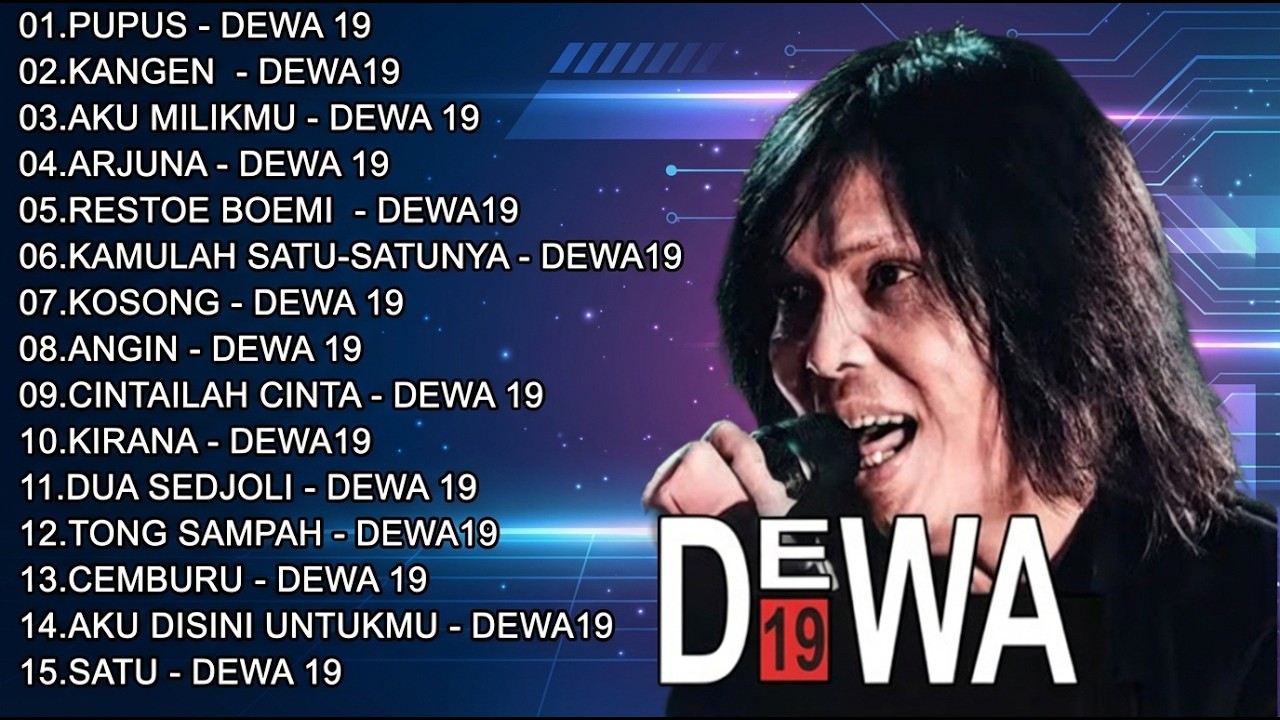 Dewa 19 Full Album + Lirik | Deretan Lagu Terpopuler & Terbaik Sepanjang Masa