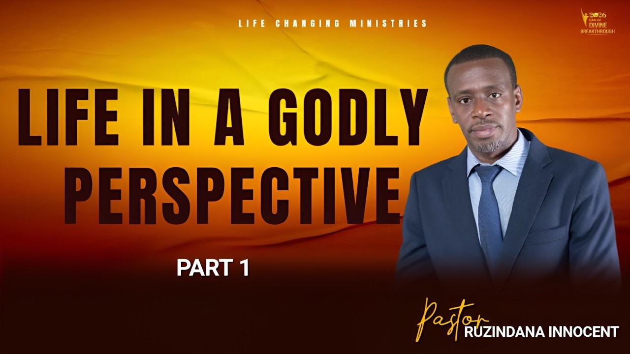 LUNCH HOUR SERVICE//LIFE IN GODLY PERSPECTIVE PR. INNOCENT RUZINDANA 17/02/2026