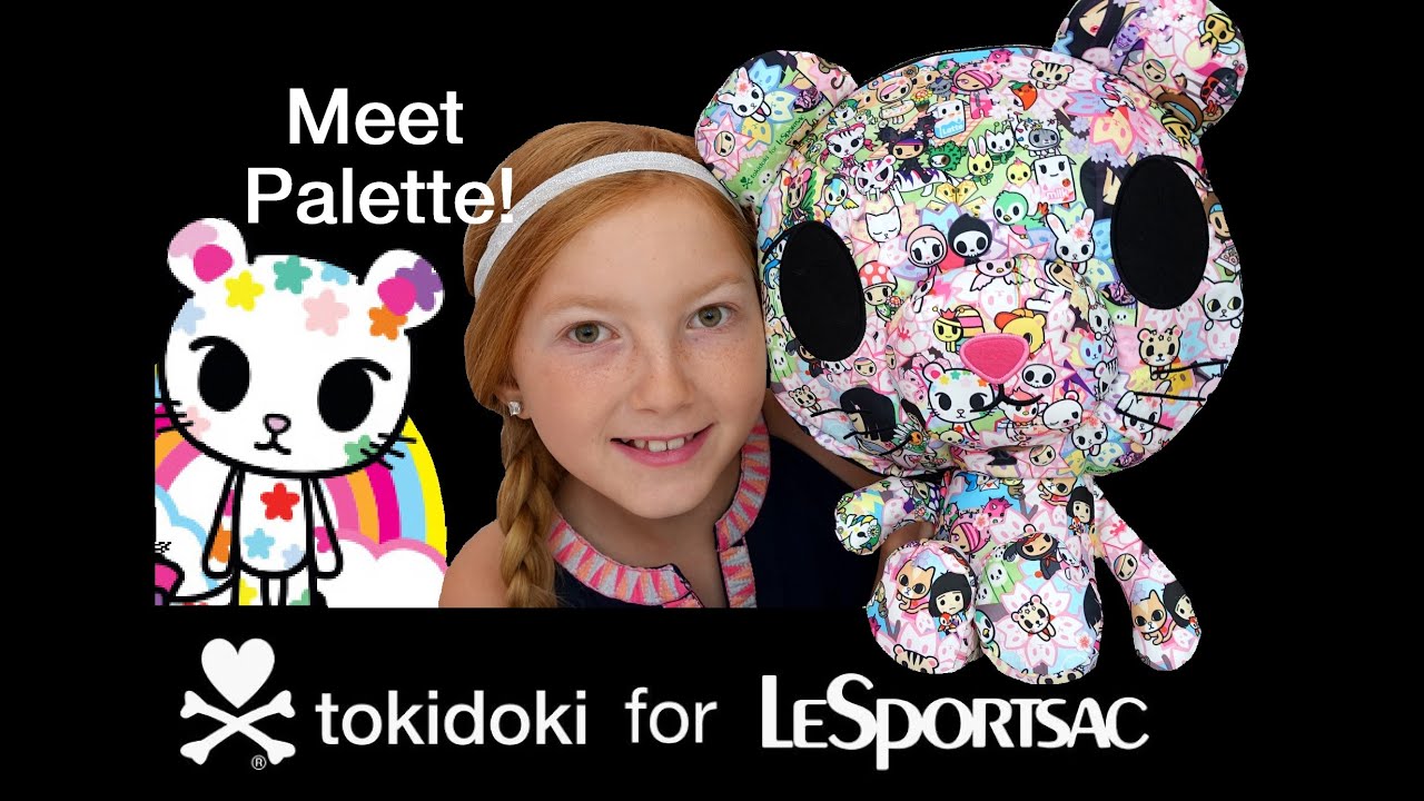 WHAT'S INSIDE this Tokidoki for LeSportsac Palette Backpack!?!