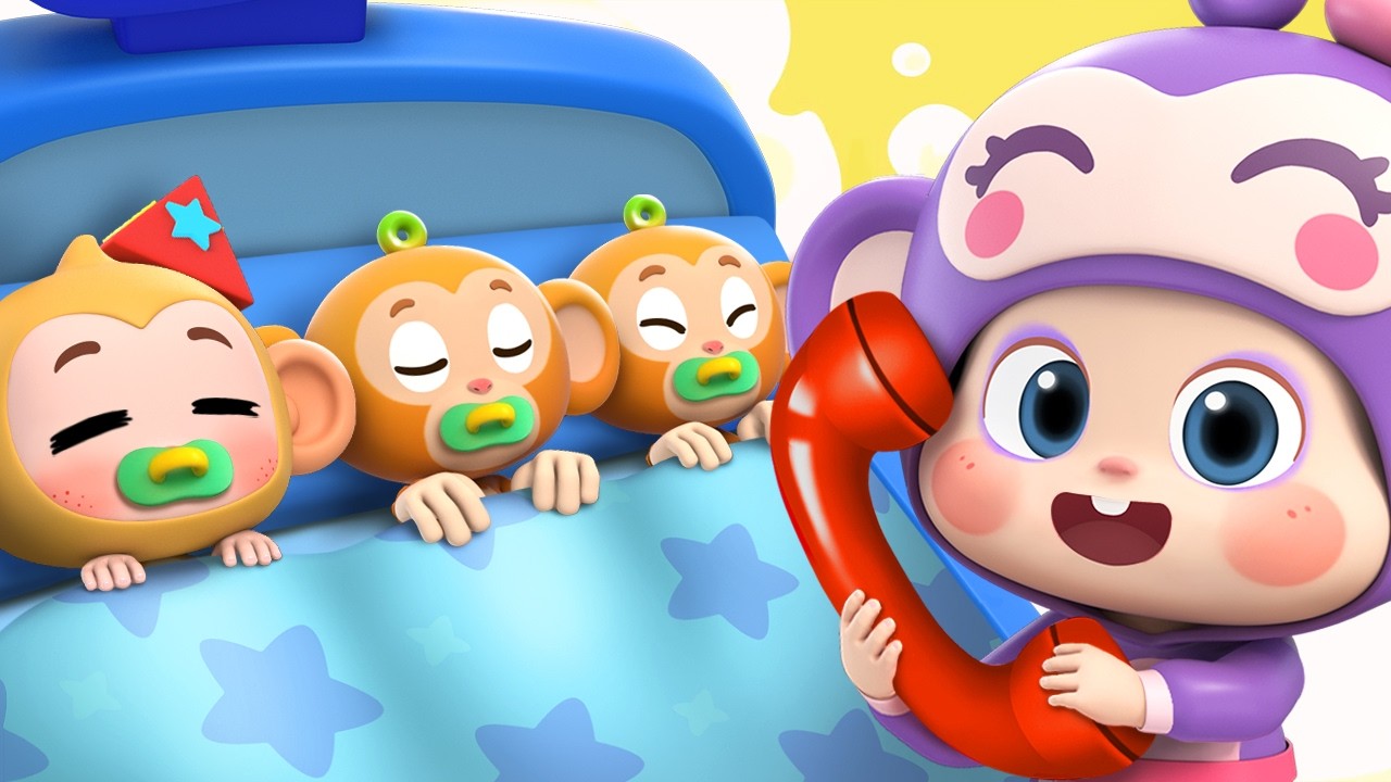 🔴 EN VIVO: Cinco Monitos No Quieren Dormir | Yes! Neo - Canciones y Caricaturas para Niños
