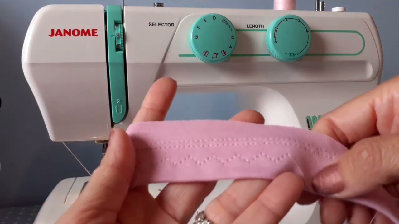 Janome 2200 Hemming Stitches for Stretch Fabrics