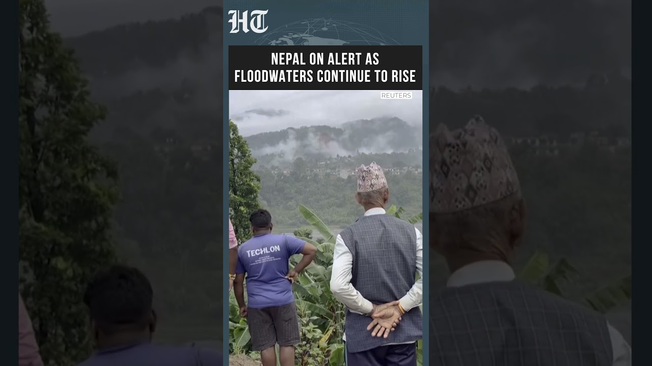 Nepal Flood Crisis: Residents Move to Higher Ground as Water Levels Rise #Shorts