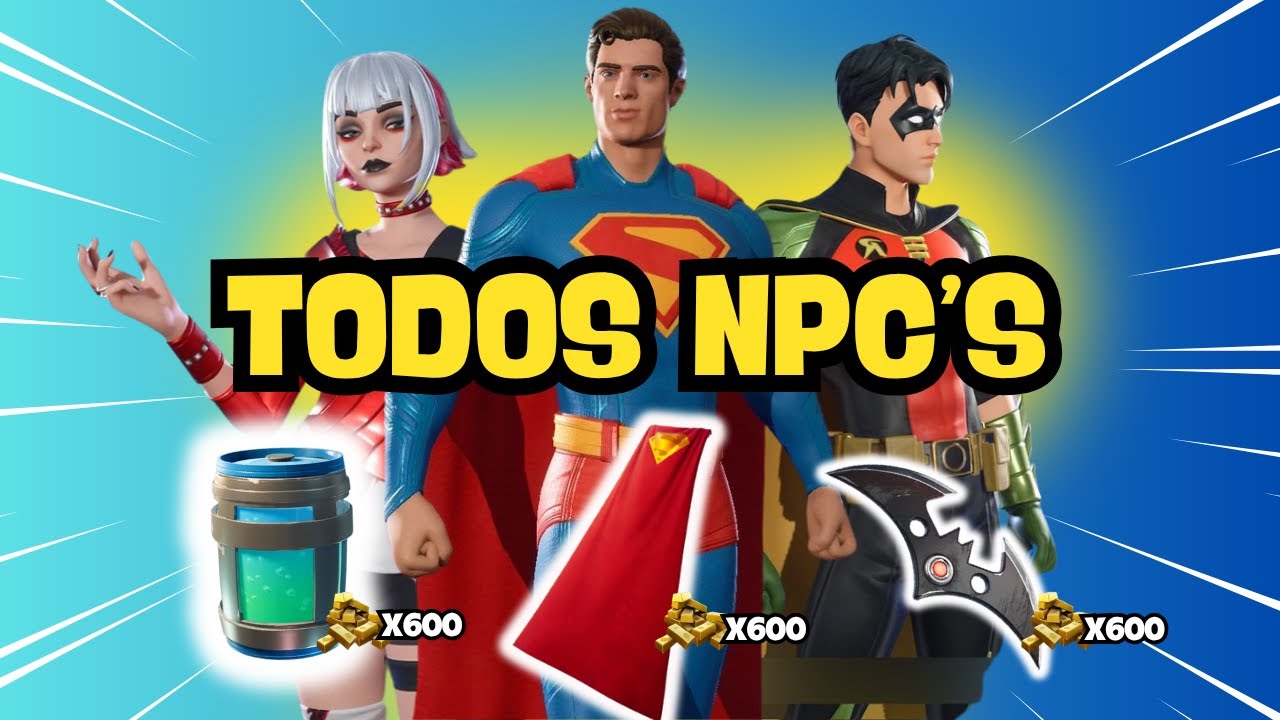 SEGREDOS dos NPCs de FORTNITE TEMPORADA SUPER que Você Precisa Saber