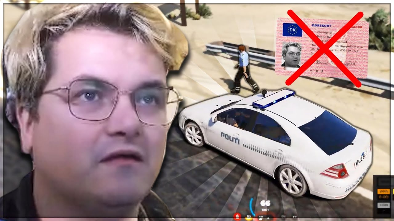 KØRER BIL UDEN KØREKORT!! | Dansk GTA RP