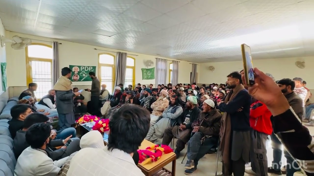 Party Convention at Kotranka #jammukashmir 