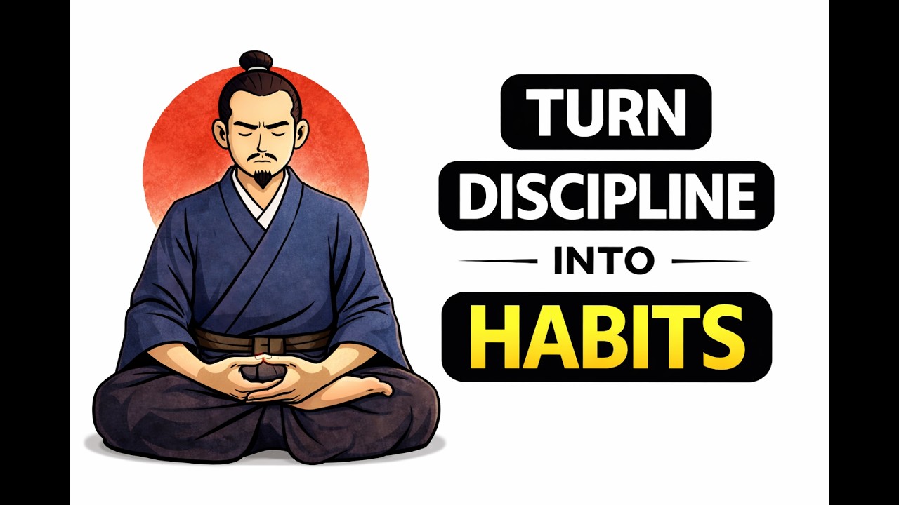 HOW TO TURN DISCIPLINE INTO DAILY HABITS | JAPANESE SAMURAI PHILOSOPHY