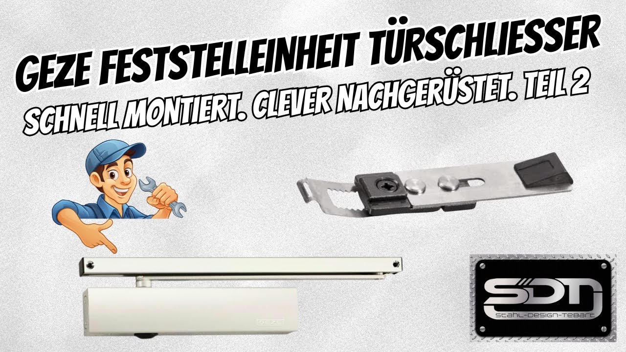 GEZE Feststelleinheit TS 3000/5000 – Die Lösung für präzises Türhalten Teil 2