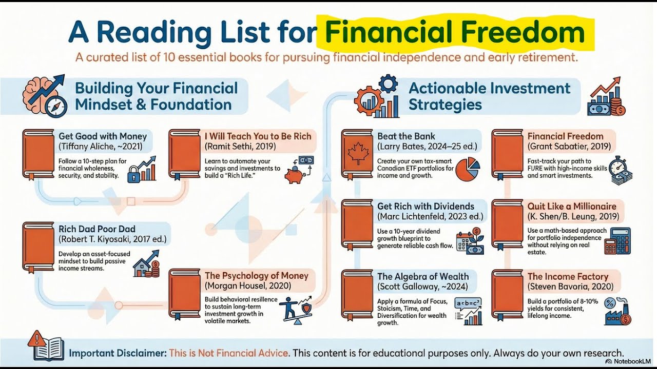 10 Personal Finance Books To Set Your Foundation For Freedom and Passive Income ~ 2026 Update