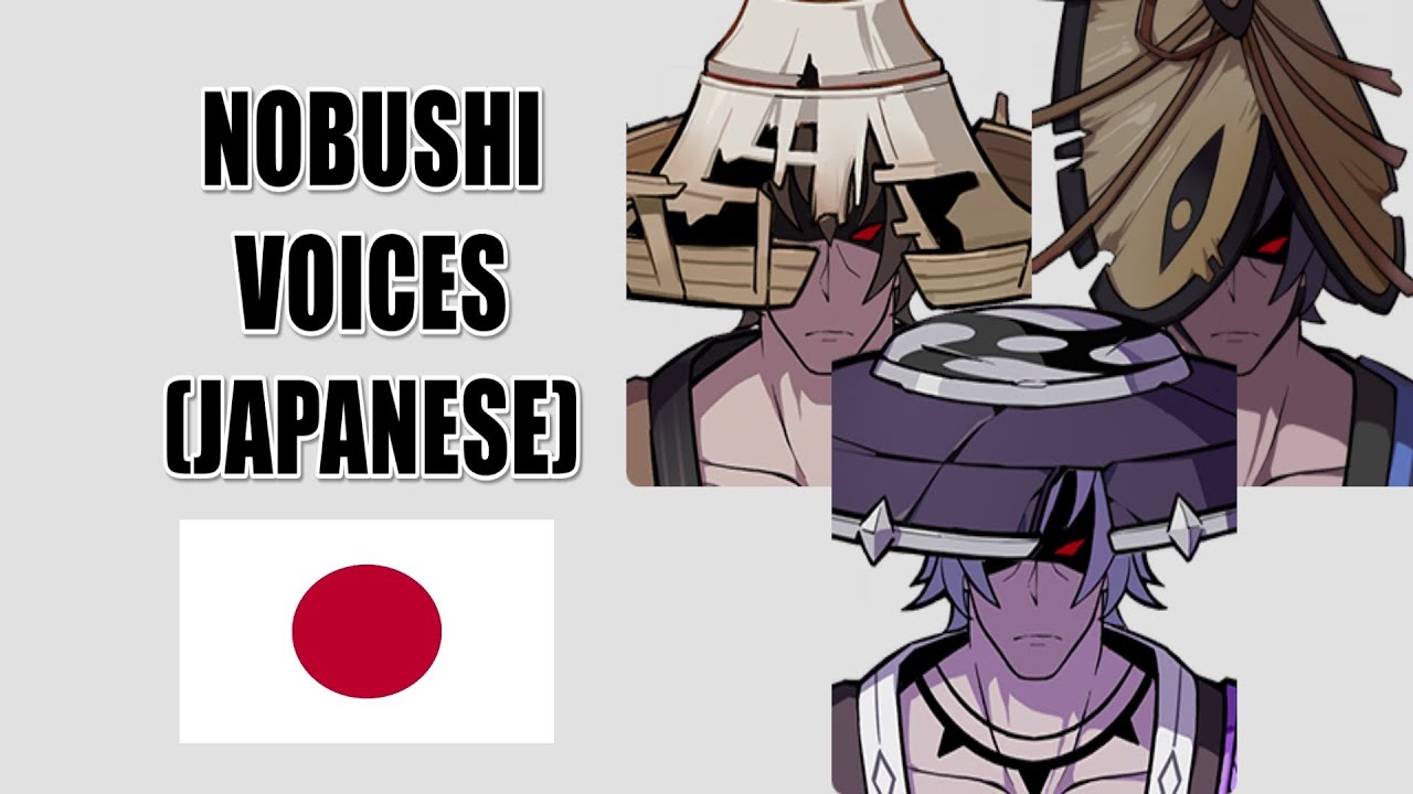 Genshin Impact - Nobushi Voices (Japanese)