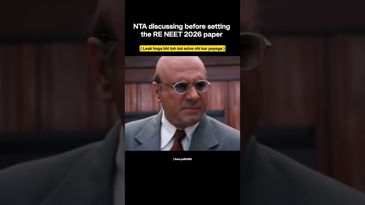 RE NEET walo fielding set ho rhi😭🤡 NTA ki planning 💀#reneet#neet2026#neet#trending#nta#viral#shorts