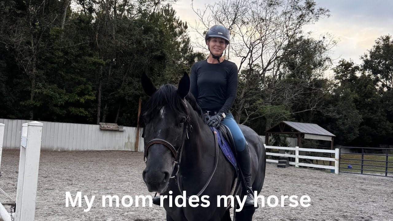 Моя мама ездит на Ферн | Моя мама может показать мне мою лошадь | Claire.Equus