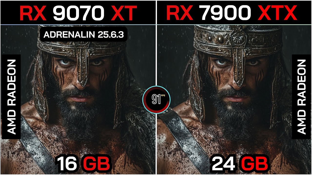 RX 9070 XT vs RX 7900 XTX | Gaming FPS After Latest Adrenalin Adrenalin 25.6.3  Update