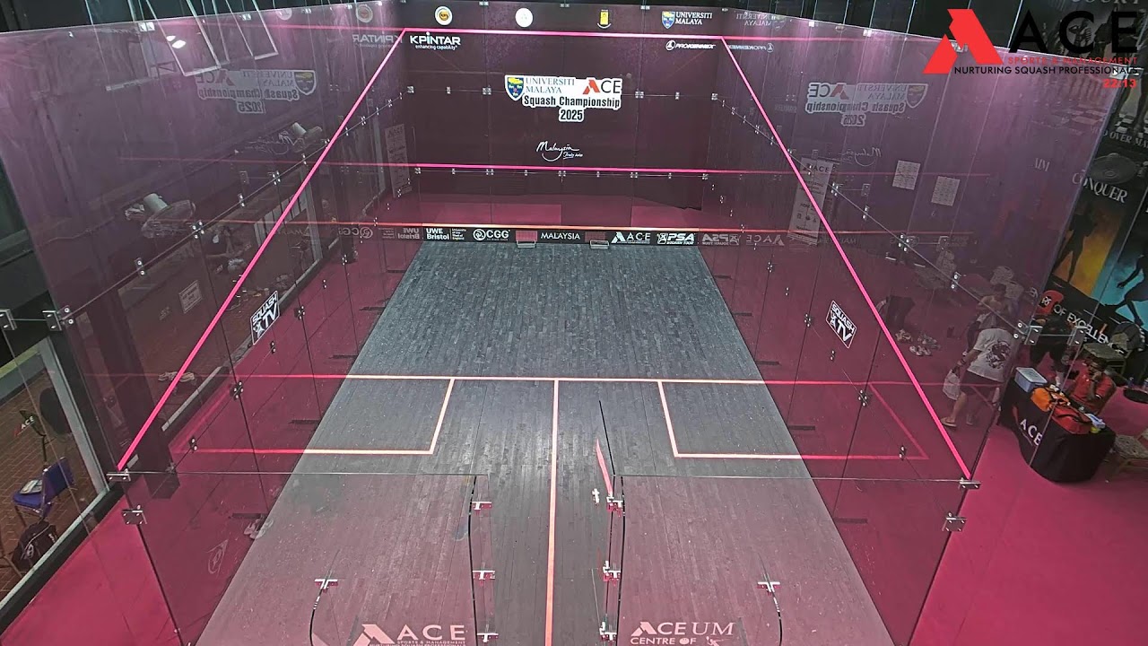 Universiti Malaya - ACE Squash Championship 2025 - Day 2  (Glass Court)