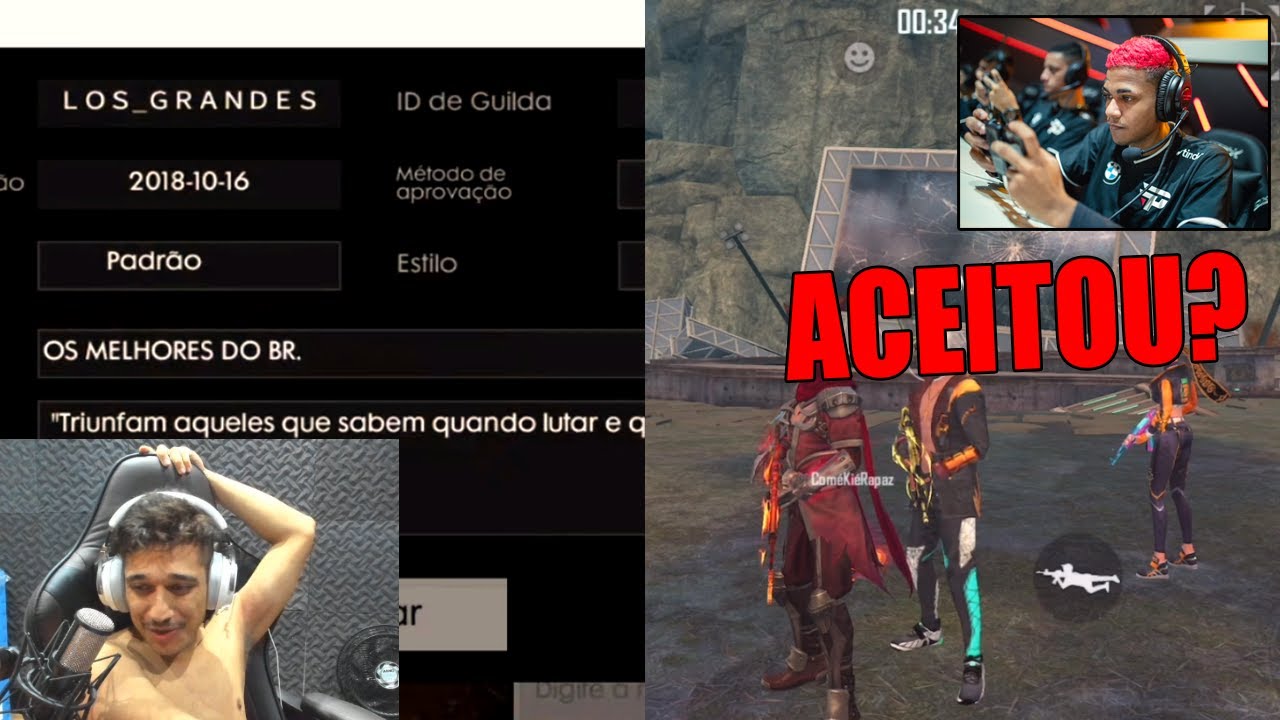EL GATO FAZ GRANDE PROPOSTA PRA UBITA DEPOIS DE SER EXPULSO DA PAIN - FREE FIRE