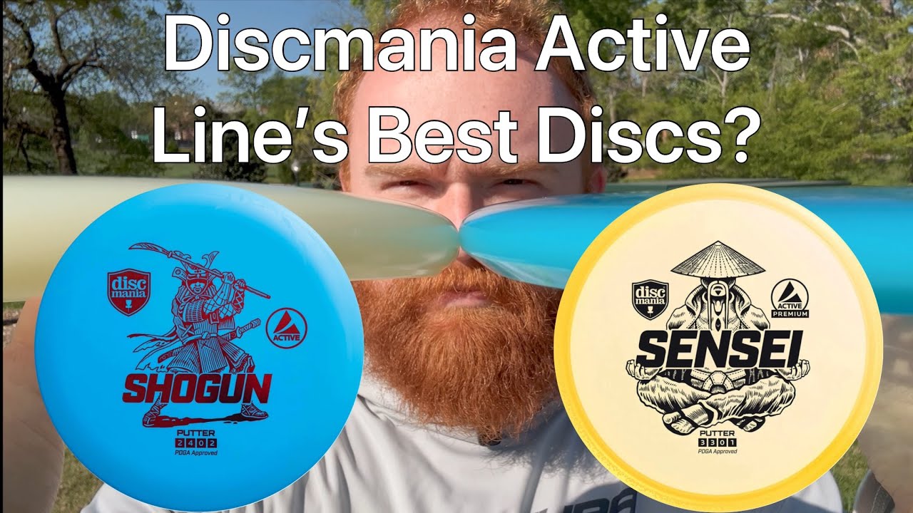 Discmania Active Line`s Sensei & Shogun Review