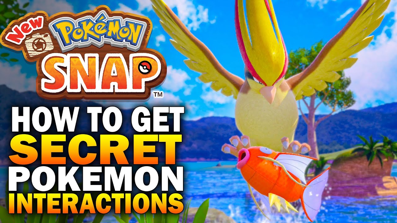Как получить скрытые взаимодействия с покемонами в New Pokemon Snap
