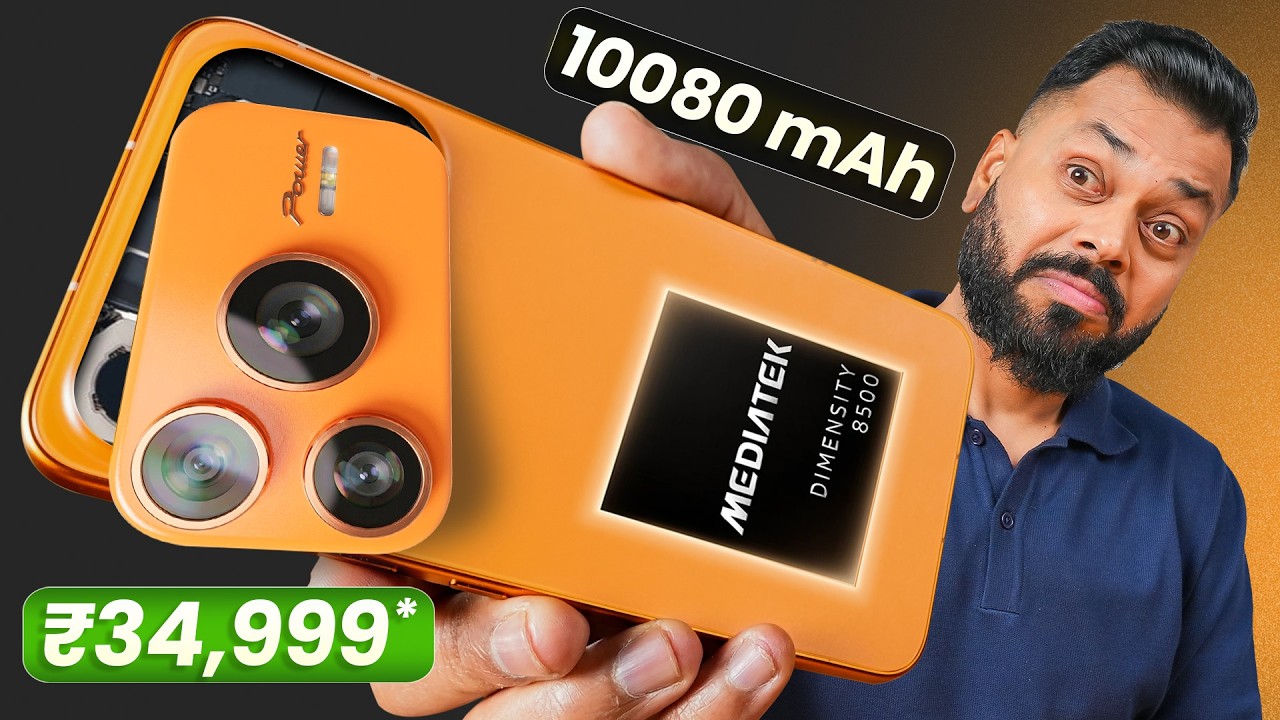 Honor Power 2 Unboxing & First Look ⚡ 10080mAh, Dimensity 8500 & More