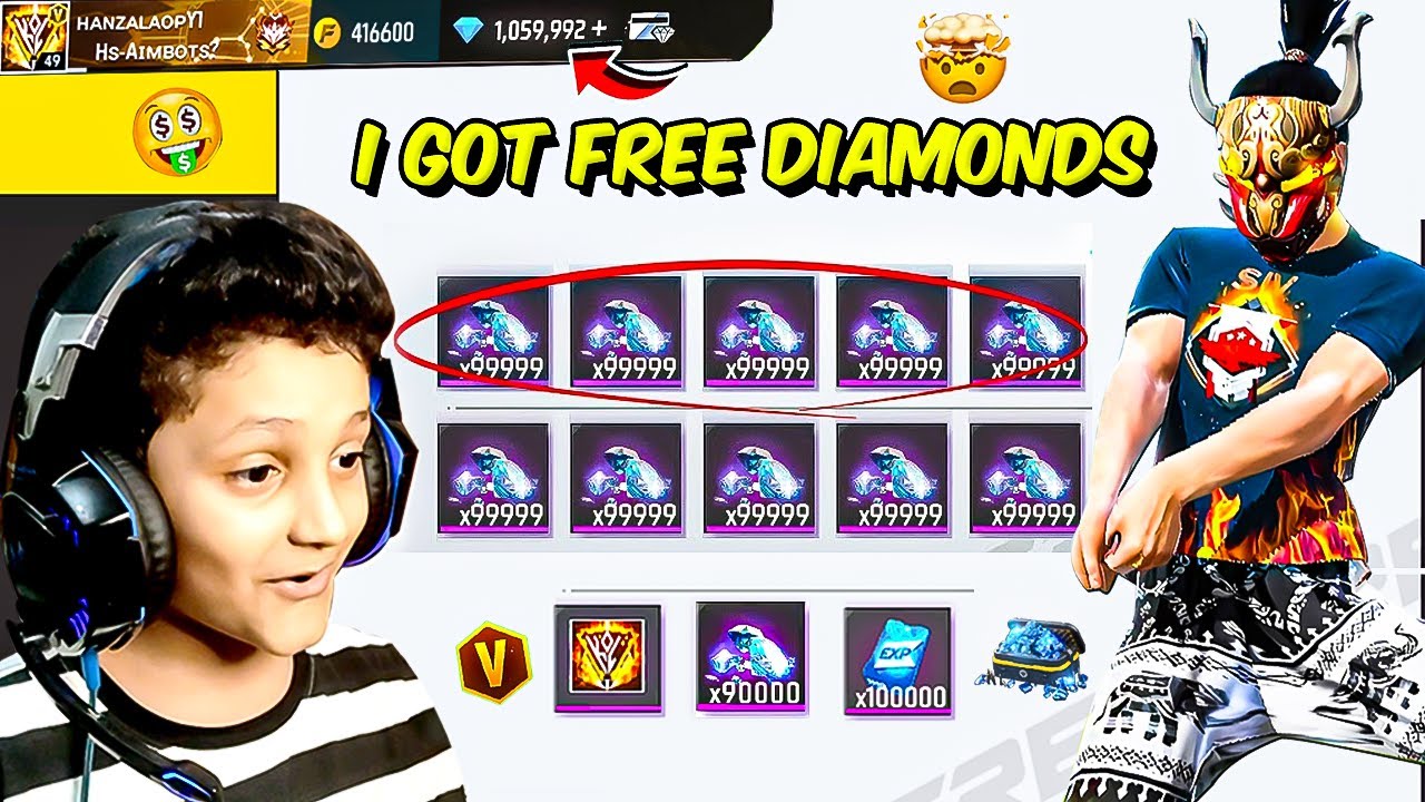 Garena Gifted Me Diamonds 😍 & Rare Gifts 🎁