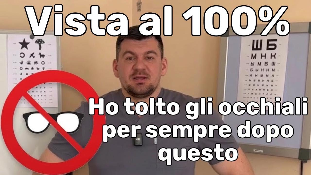 Come ho recuperato la vista e detto addio agli occhiali: la mia soluzione definitiva