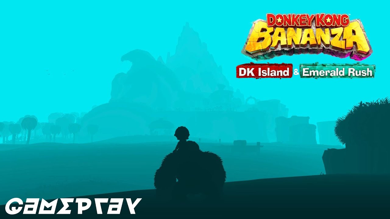 DK Island & Emerald Rush Gameplay! - Donkey Kong Bananza