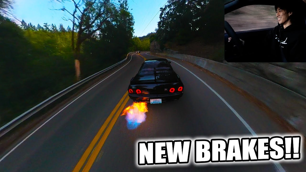 Testing My New R32 GTR Brakes!!