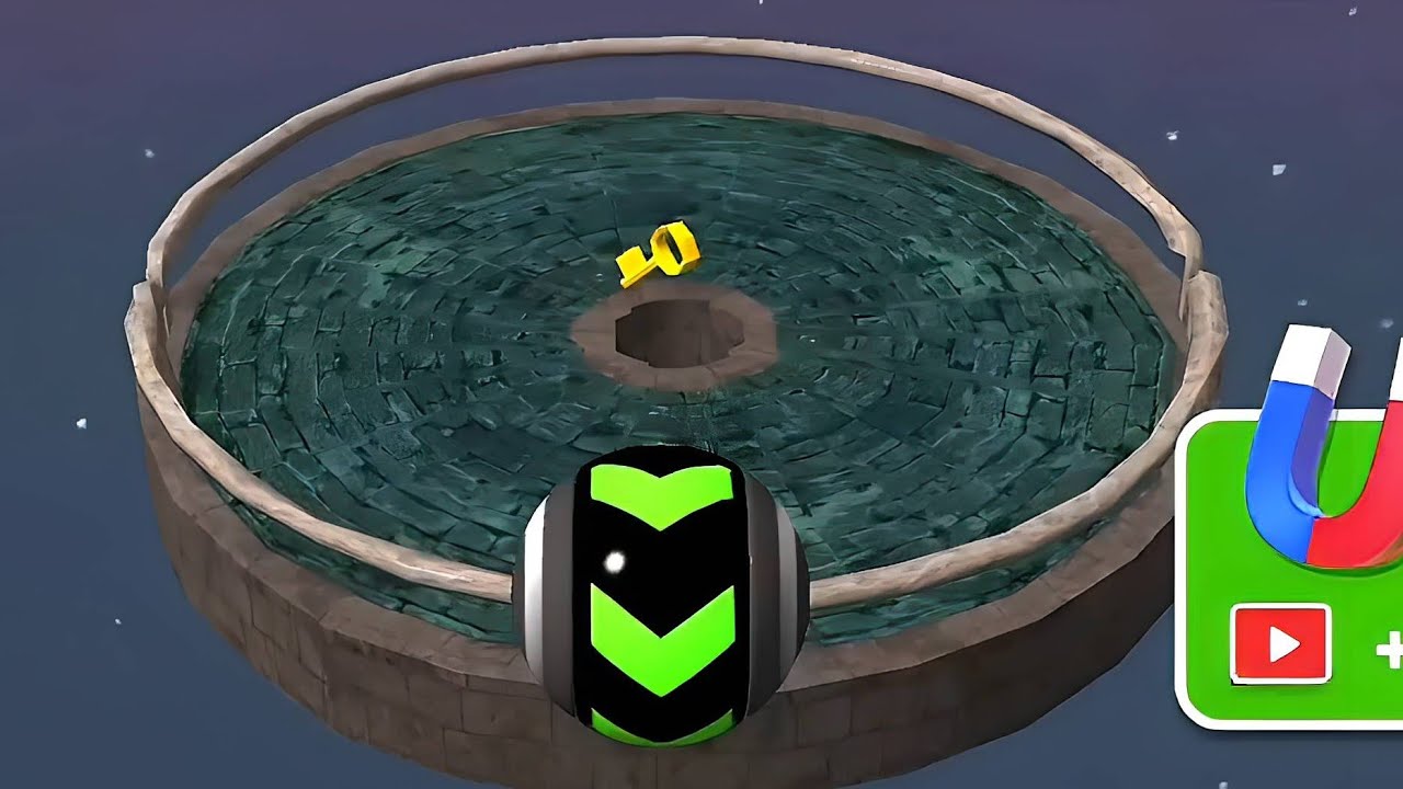Sky Rolling Ball 3D Gameplay Speedrun Max All Levels 1057