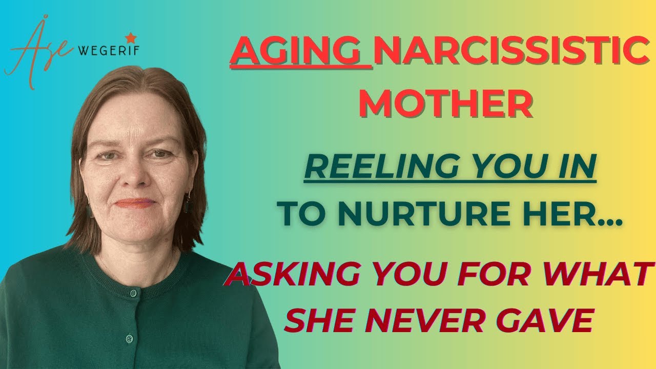Old narcissistic mother is trying to make you care for her - the way she never cared for you.