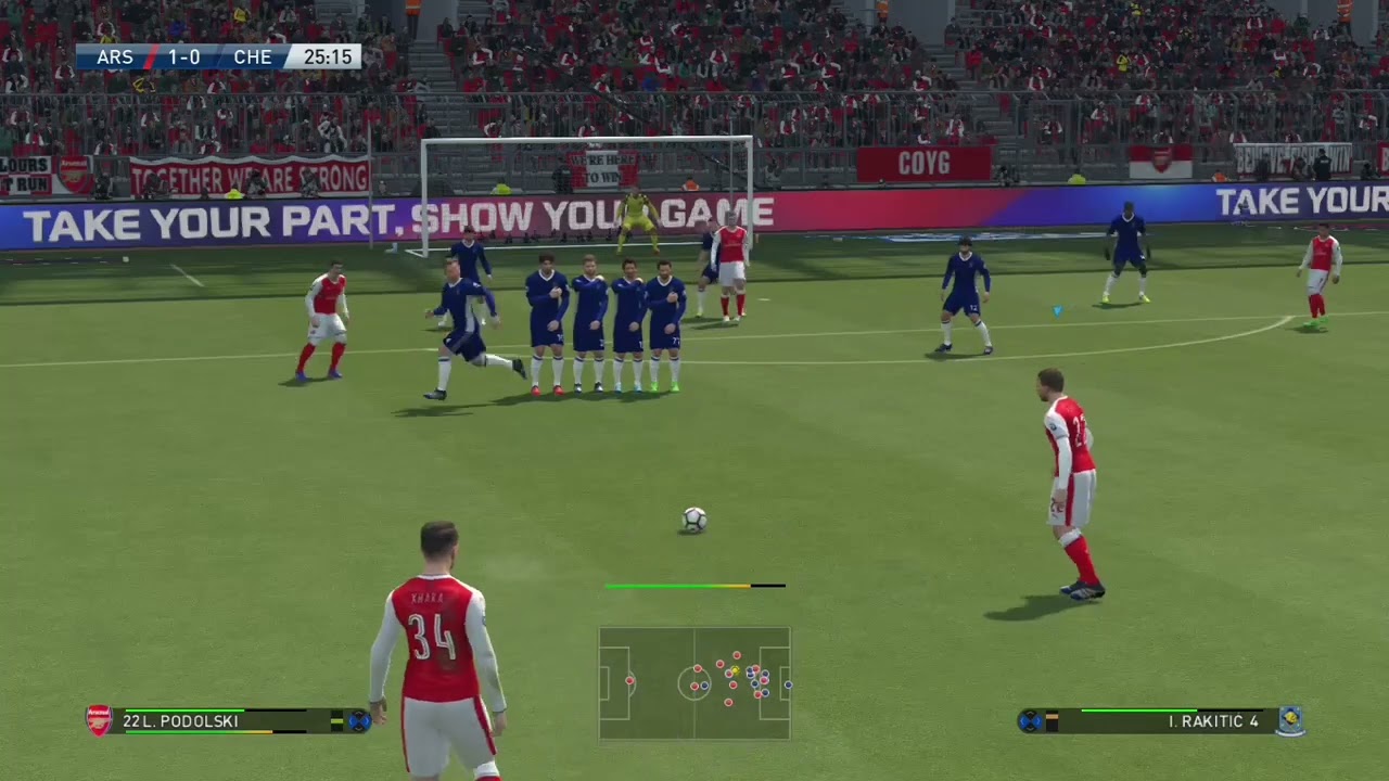 PES 2017 - Knuckleball Free Kick