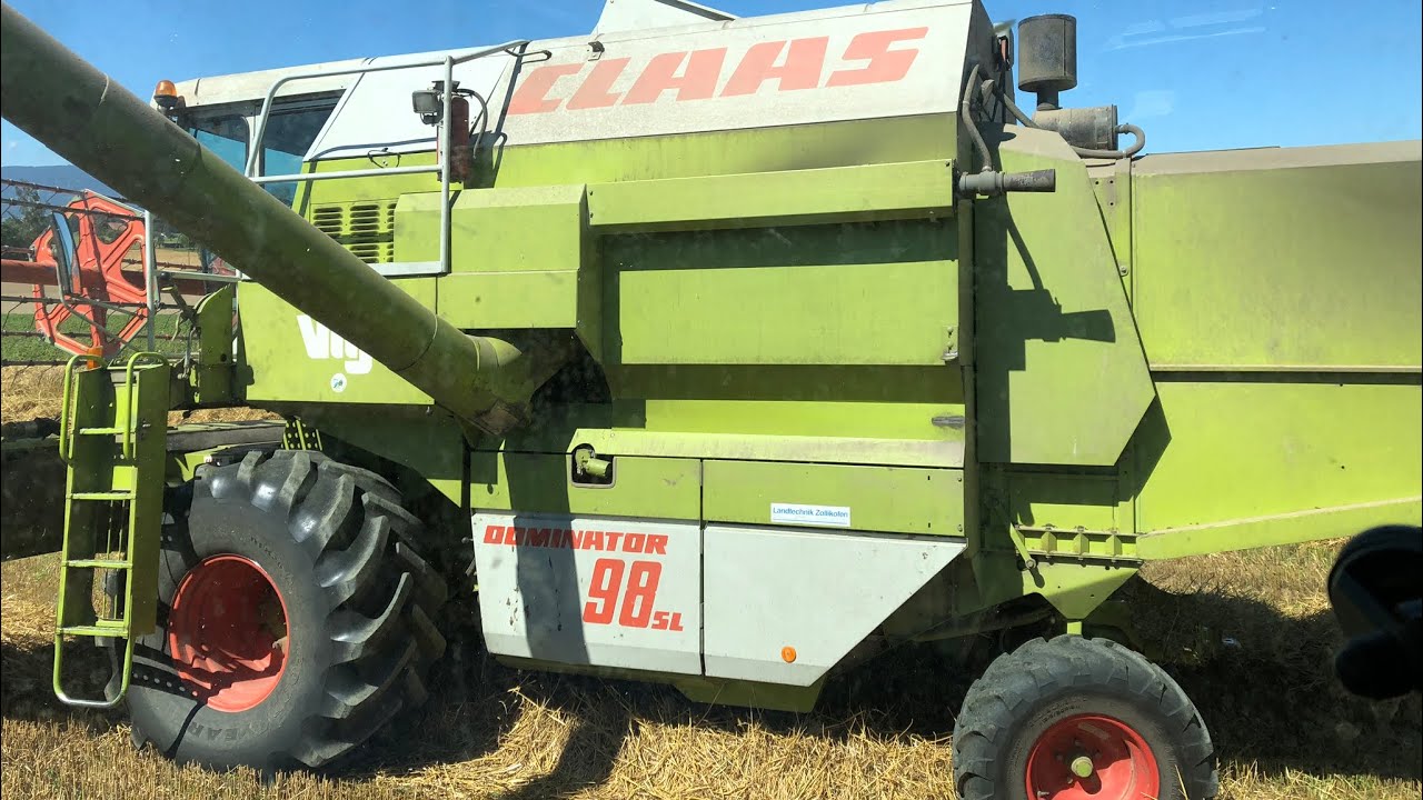 CLAAS DOMINATOR 98 IM EINSATZ