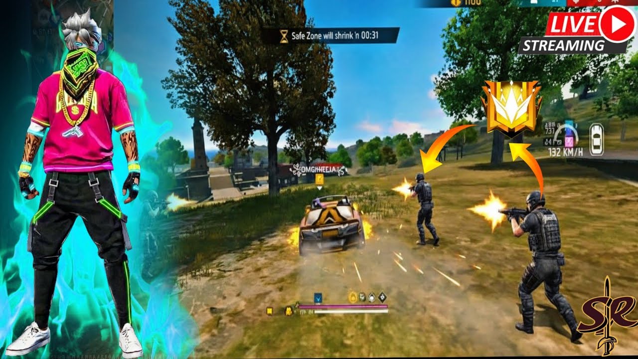 Free Fire Coustom & BR Ranked Live