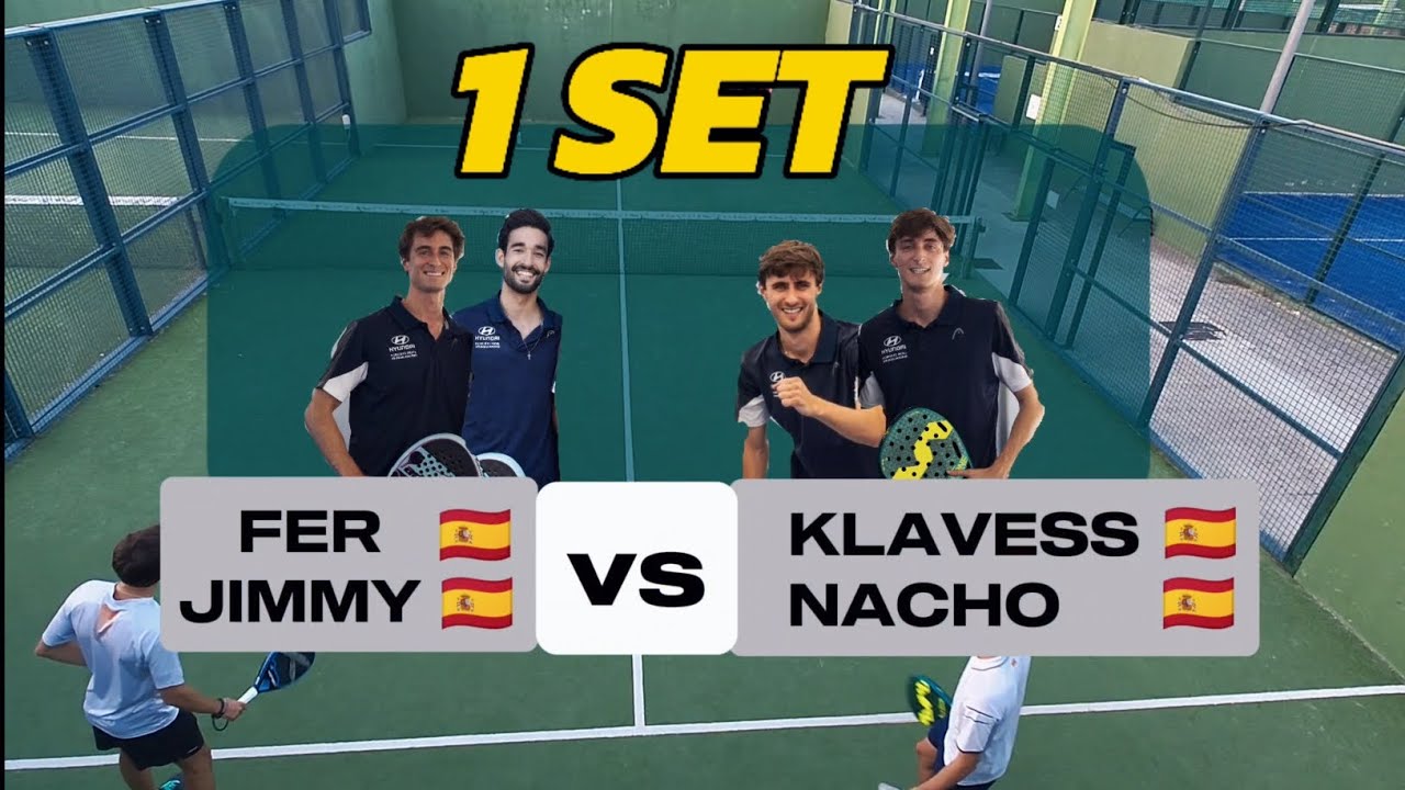 1 SET completo de Padelsito (Klavess se pica fuertemente)