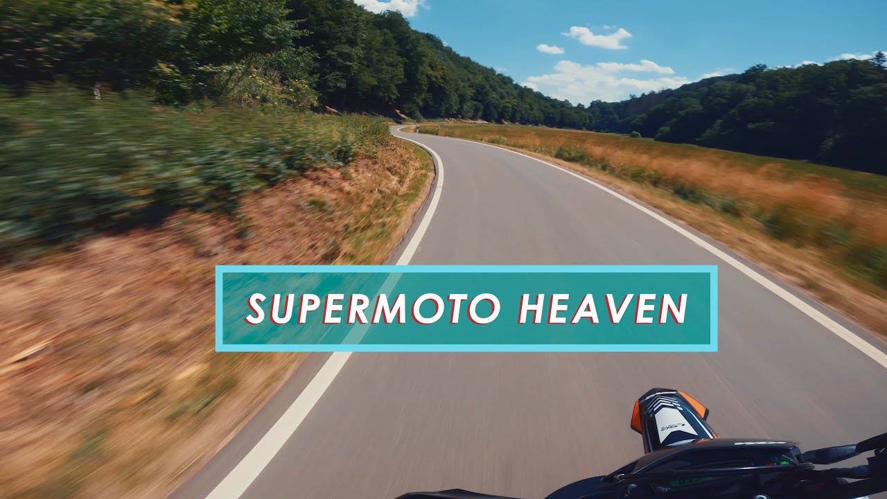 Supermoto Road from Heaven | KTM 690 SMC R + Arrow [4k]