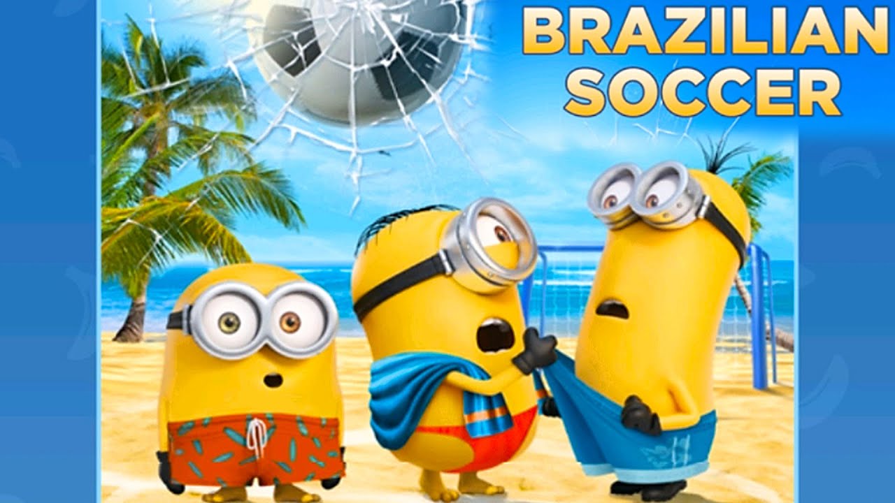 Despicable me Minion Rush Brazilian Soccer ! New Special Mission and Version 9.2.0