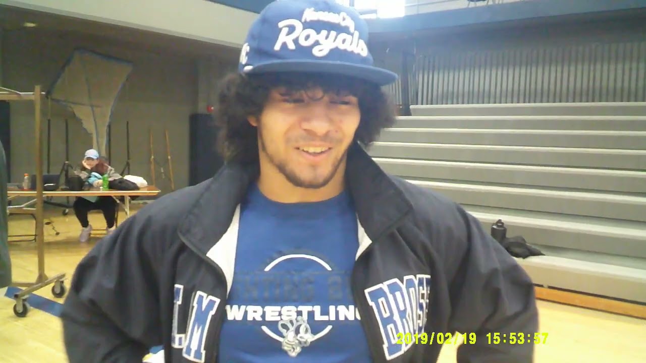 JT1Wrestle - Interview Guisseppe Guerra St Ambrose