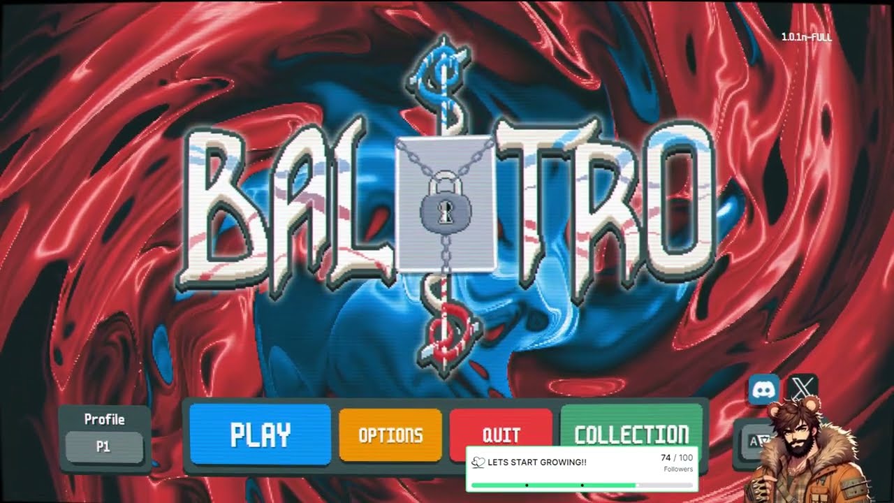 👀DOUBLE HOLO STENCIL PT. 2  - ELECTRIC MOON- A - LOO - ♠️BALATRO♥️ [AKA_KUMA0 VODS]