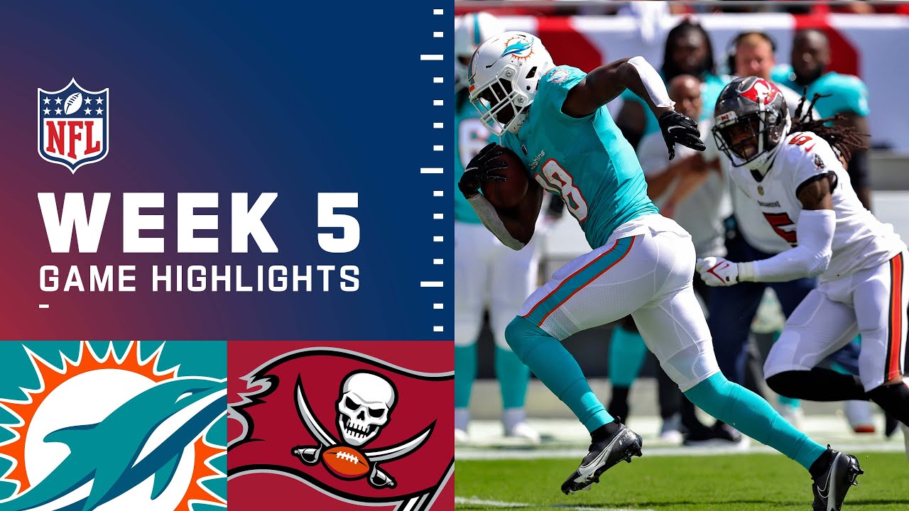 Dolphins vs. Buccaneers Week 5 Highlights | NFL 2021