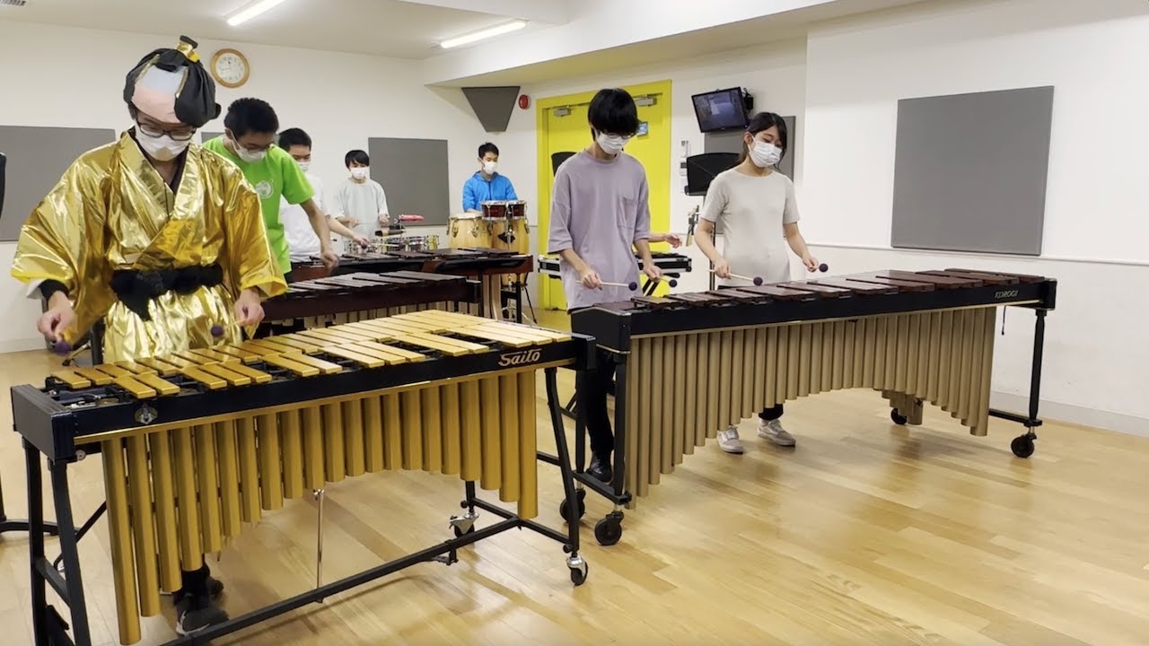 【打楽器九重奏】マツケンサンバⅡ / 宮川彬良