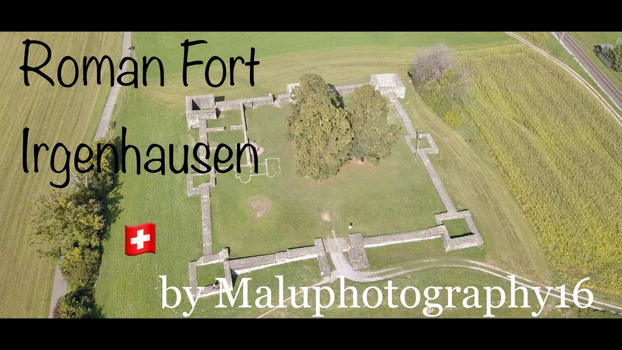 Roman Fort Irgenhausen Switzerland🇨🇭/HD/4K/Maluphotography16/Aerial-Shots/Cinematic/Drone/DJI/