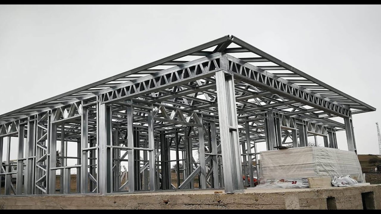 Light gauge steel construction system residential building