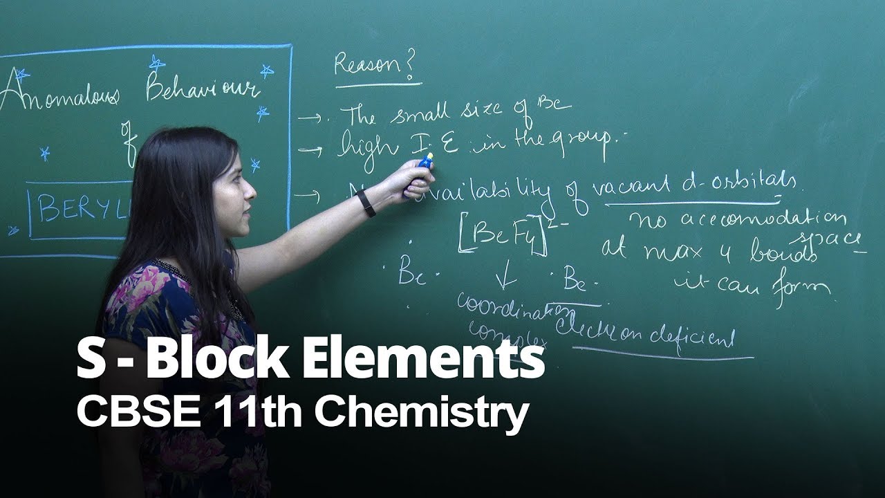Anomalous Properties of Beryllium & Diagonal Relationship for CBSE 11th Chemistry | Misostudy