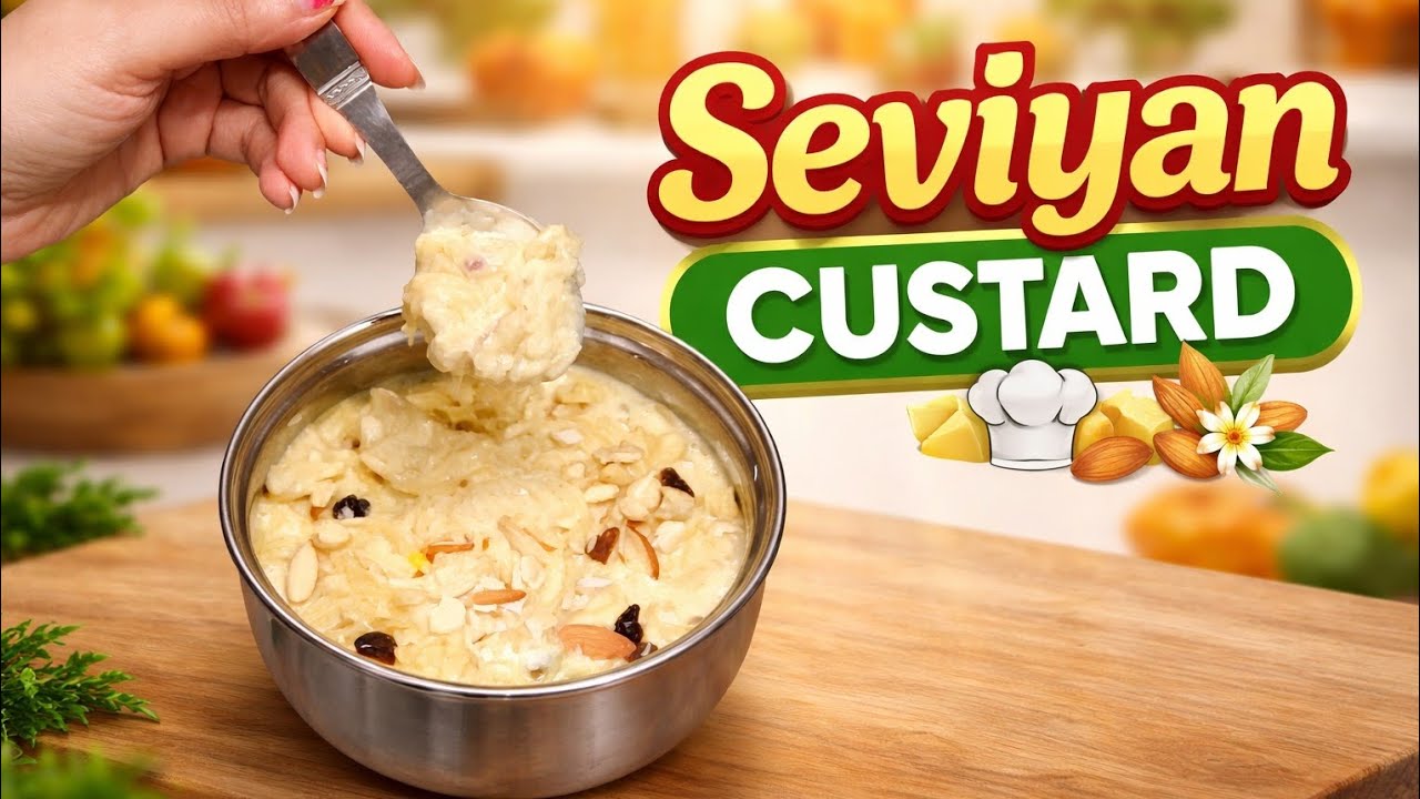 Seviyan Custard Recipe | Easy Dessert at Home 😋