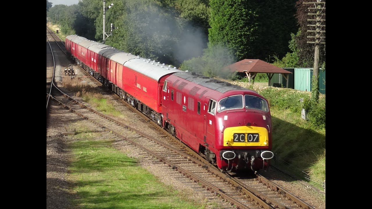 Great Central Railway diesel gala 7/9/19 TPOs at speed and thrash