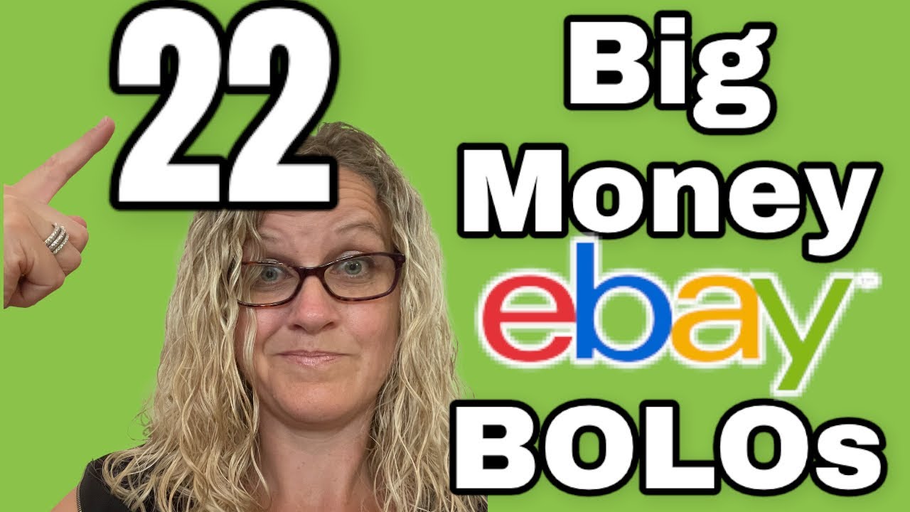 22 Big Money ebay BOLO items I am your Featured Seller What Sold