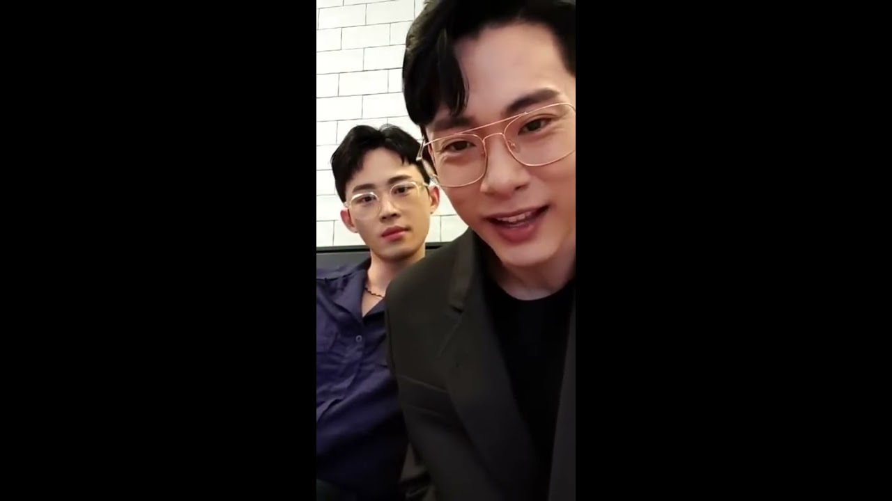 191004 배우 유태오 인스타 라이브 방송 무대인사 전