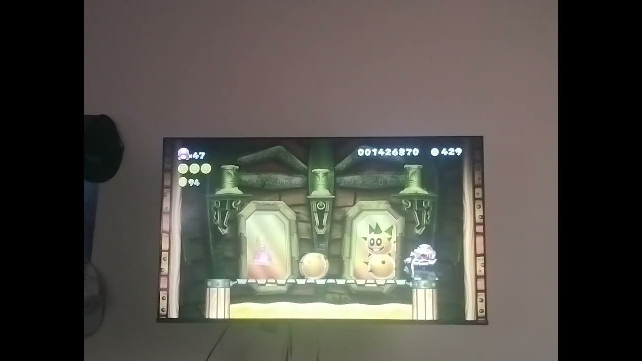 New super Mario Bros U deluxe Boss 4: Morton Koopa (No Damage)
