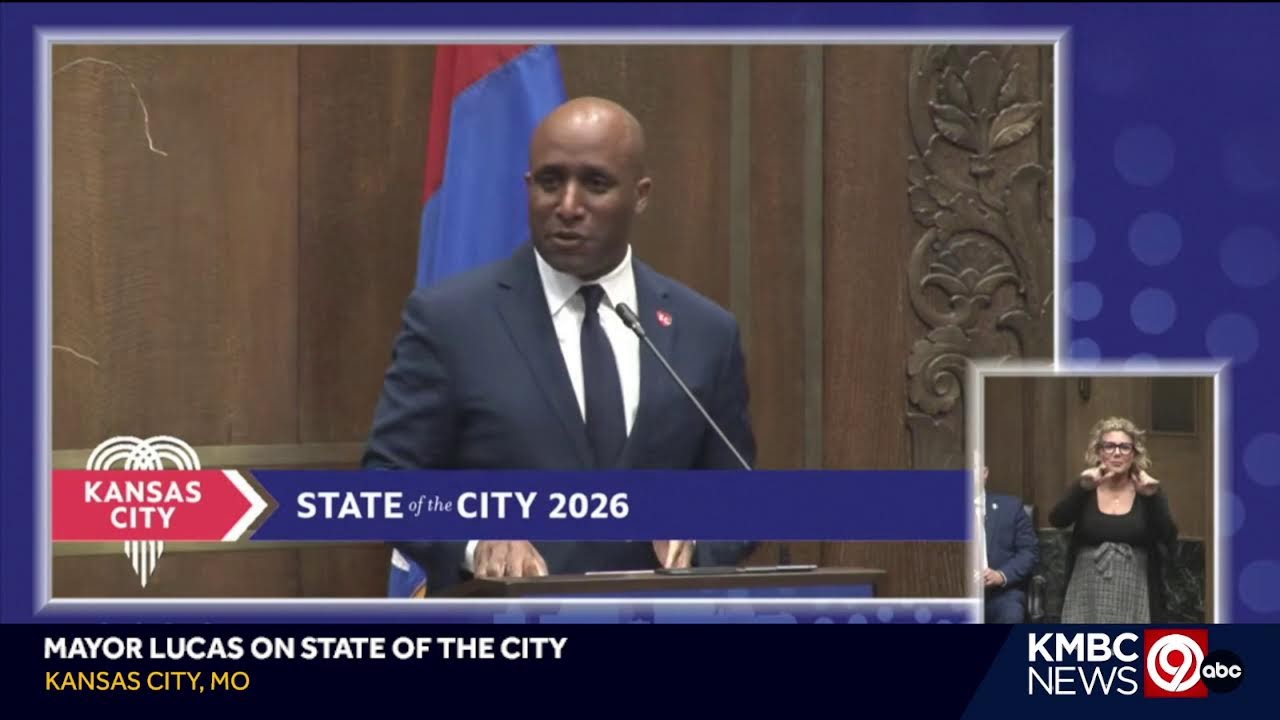 Kansas City, Missouri Mayor Quinton Lucas outlining city priorities for 2026
